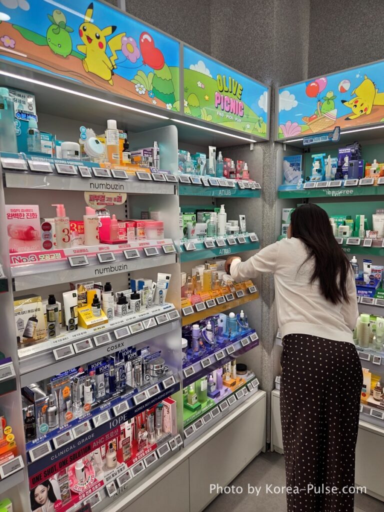 Olive Young: Korea's Beauty Bermuda Triangle 3 K-beauty sheet masks and skincare products at Olive Young Korea
