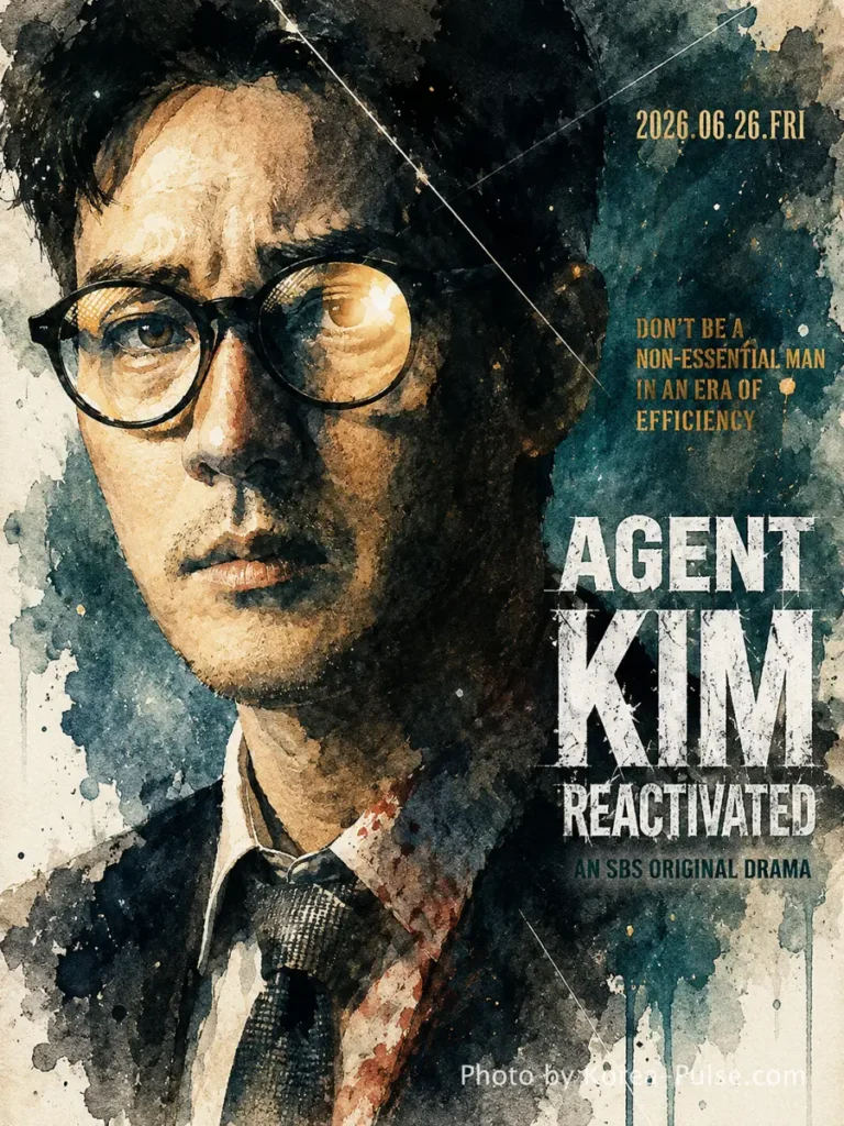 Agent Kim Reactivated: So Ji-sub Is Back. And He Never Really Left. 1 Agent Kim Reactivated official poster So Ji-sub as Manager Kim SBS Netflix 2026